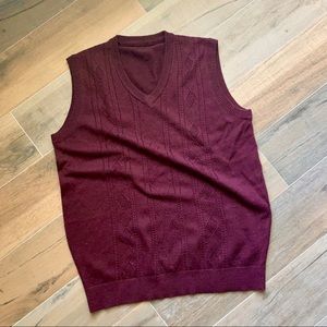 Sweater. Burgundy
